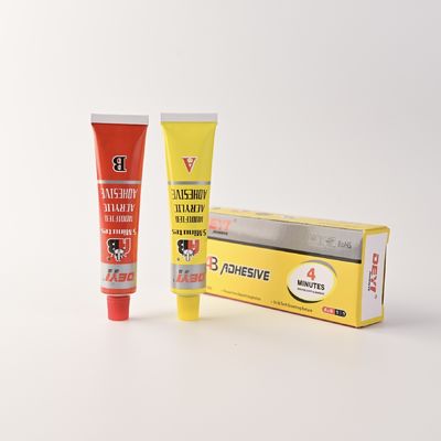 Adhésif acrylique super modifié pour pièces automobiles vert clair A et rouge clair B