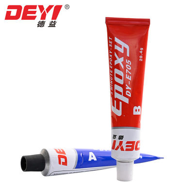 5 minutes de durcissement rapide de la colle époxy Gel noir et blanc pour les machines électriques
