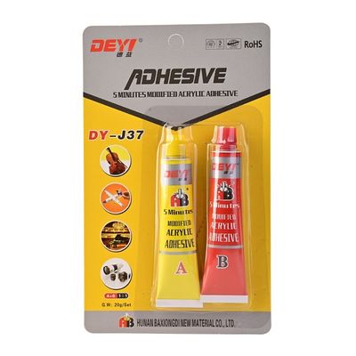 Adhésif acrylique AB modifié à durcissement rapide pour pièces automobiles