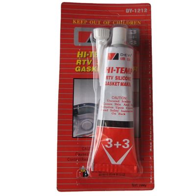 Classification du compteur Autres adhésifs M588 Rouge haute température RTV Silicone adhésif étanche