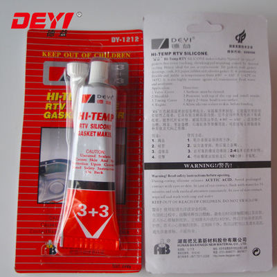 Classification du compteur Autres adhésifs M588 Rouge haute température RTV Silicone adhésif étanche