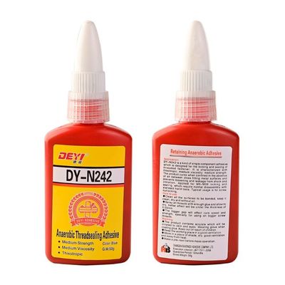 Métacrylate de résistance moyenne, adhésif de fermeture de tuyau, adhésif de fermeture de fil avec cure rapide