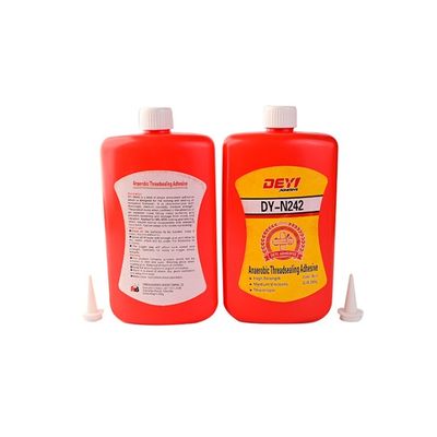 Durée de conservation 12 mois Métacrylate de résistance moyenne Vapeur d'angle Anaérobie Adhésif Threadlocker Bleu