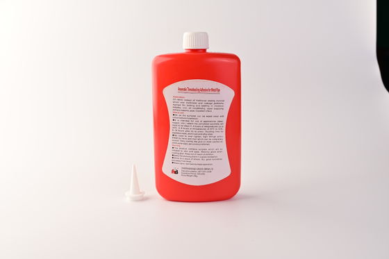 Fermeture de fils métalliques serrés avec adhésif à fermeture de fils à formule de métacrylate de résistance moyenne