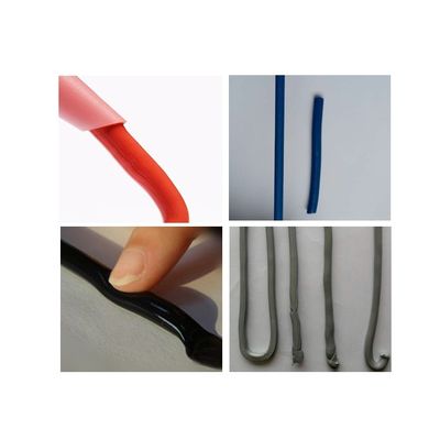 Résistant aux produits chimiques Collage d'étanchéité de silicone acétique clair pour cuir de chaussures