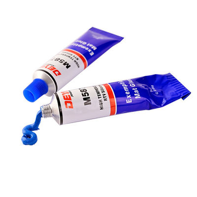 Fabricant de joints de silicone RTV résistant à l'huile à haute température en bleu avec certificat SGS