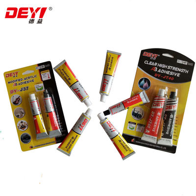 Adhésif acrylique modifié résistant à la température pour tuyaux en PVC