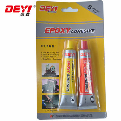 Principales matières premières Epoxy 5 minutes Adhésif en résine époxy transparente pour le travail du bois