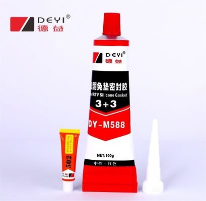 Paste noire dans le tube RTV fabricant de joints de silicone pour le compteur adhésif de scellant de silicone