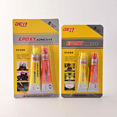 Résistant à haute température Epoxy Clear AB Adhésif 1 1 Ratio 5 Min Résistance à la liaison à sec