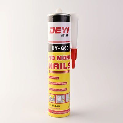 320 ml de colle adhésive blanche pour la décoration de beauté avec une forte capacité de charge et de beauté