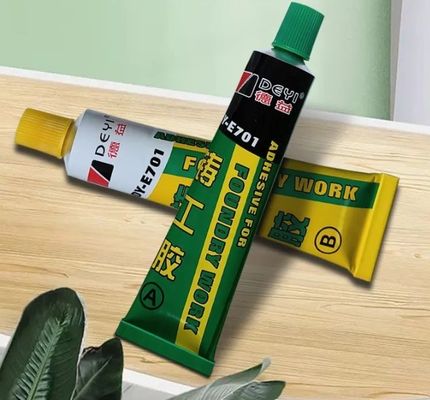 Collage de réparation de métaux pour le réservoir d'eau du radiateur de voiture en acier fer 100g AB Collage de soudage