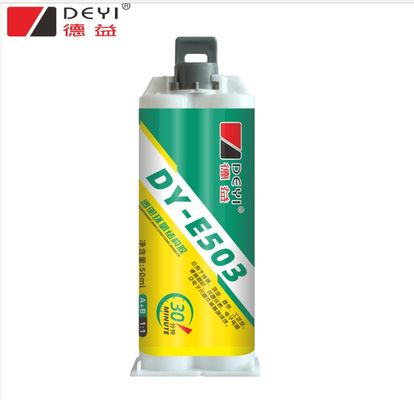 Adhésif époxy AB à deux composants avec durcissement initial en 30 minutes durcissement complet en 24 heures et rapport de mélange 1:1