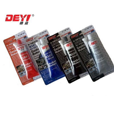 Résistant à haute température Fabricant de joints de silicone RTV gris avec temps de cicatrisation complet de 24 heures