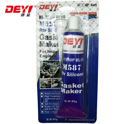 High Temperature Resistant RTV Silicone Sealant for Oil and Water Resistant Flexible Durable Metal Flange Sealing