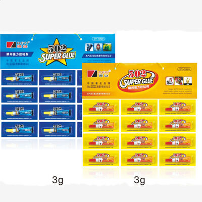 Adhésif cyanoacrylate 502 supercollecteur instantané multifonction