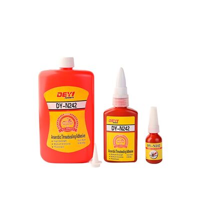DEYI N242 Adhésifs Anaérobies Bleus de Force Moyenne pour Freinage de Filetage de Boulons et Écrous