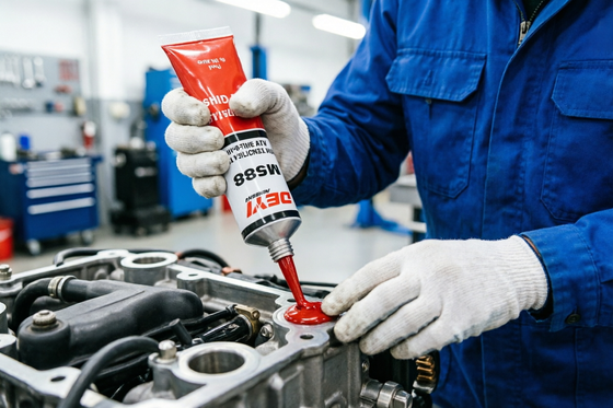 Grade industriel M588 fabricant de joints RTV neutre à haute température étanche rouge pour des applications de scellement efficaces et durables