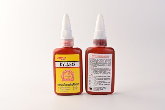 Le scellant anaérobie adhésif Threadlocker pour les fils de tuyaux offre un verrouillage efficace des vis et une prévention des fuites dans les équipements