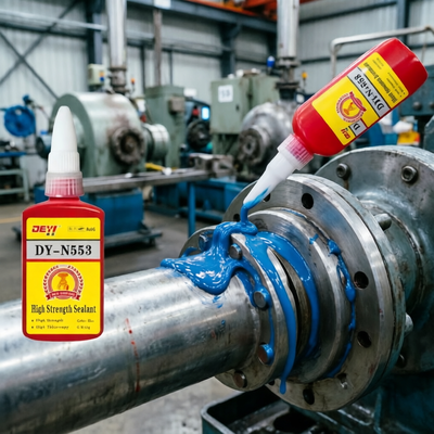 DEYI DY-N553 Adhésif anaérobie de qualité professionnelle - Liens métalliques, résistant aux vibrations, idéal pour la lutte contre les incendies et les conduites d'approvisionnement en eau