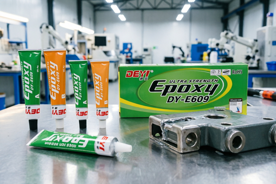Adhésif époxy résistant aux produits chimiques.