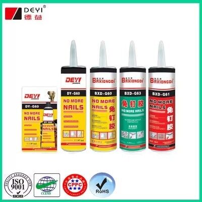 Colle Anti-Fongique à Forte Adhérence – Adhésif de Construction à Formule Liquide Sans Solvant