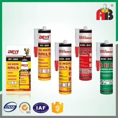 Colle Anti-Fongique à Forte Adhérence – Adhésif de Construction à Formule Liquide Sans Solvant