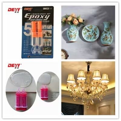 DEYI DY-E501 Collage epoxy AB transparent à haute résistance.