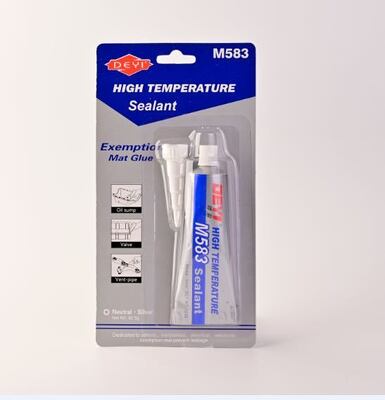DEYI M583 Fabricant de joints lourds - Sédatif en silicone argenté RTV à haute température pour moteurs automobiles et industriels
