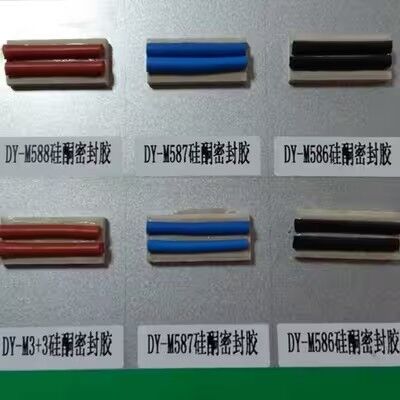 DEYI M583 Fabricant de joints lourds - Sédatif en silicone argenté RTV à haute température pour moteurs automobiles et industriels