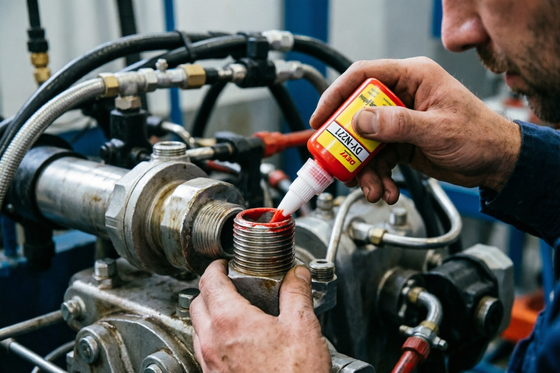 Freinfilet anaérobie haute résistance | Fabricant d'adhésif de fixation anti-vibration et anti-fuite DY-N271