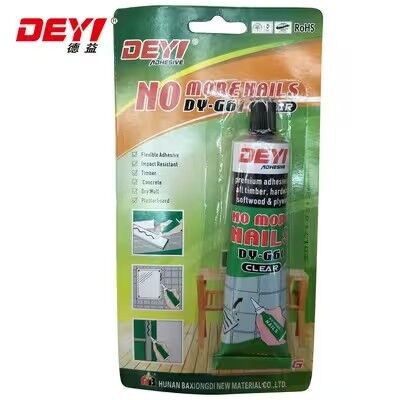 Adhésif de construction sans clous, colle liquide haute résistance, mastic pour bois et MDF