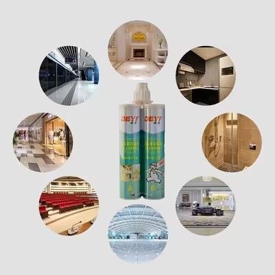 Joint de carrelage époxy imperméable, mastic adhésif coloré résistant aux acides et aux alcalis