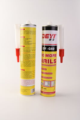 Mastic adhésif blanc 320 ml colle de construction à forte capacité de charge pour mur intérieur