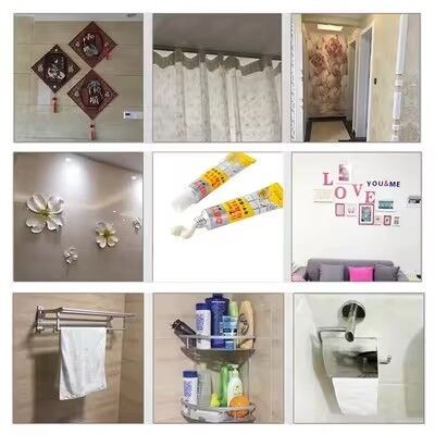 Collage liquide multifonctionnel de haute résistance pour crochet à serviette