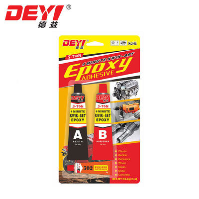 Époxy-AB adhésif métallique à durcissement rapide adhésif métallique à haute résistance pour la réparation industrielle et le collage