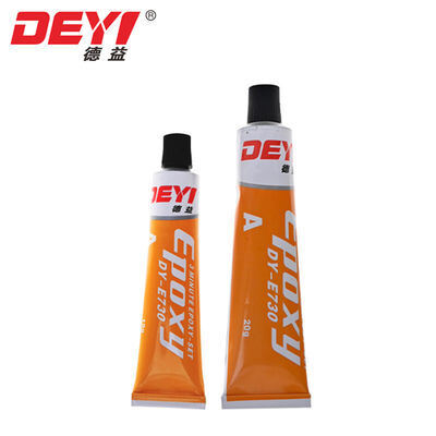 Colle époxy AB noire et blanche à durcissement rapide en 30 minutes, résine adhésive imperméable à haute résistance pour la réparation du métal et du plastique