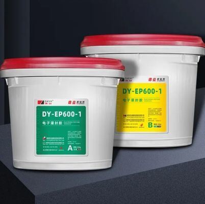 Résine époxy de haute résistance adhésive électrique pour la mise en pot résistance diélectrique élevée résistante à la chaleur pour l'isolation à tension moyenne et élevée équipement électrique industriel encapsulation et protection