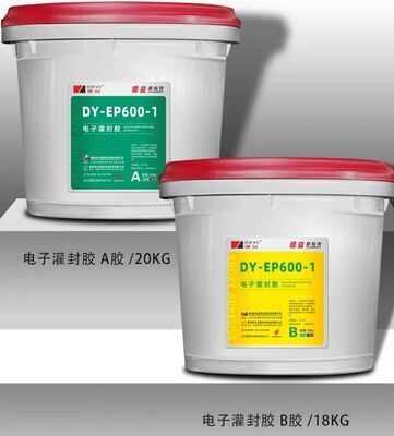 Résine époxy de haute résistance adhésive électrique pour la mise en pot résistance diélectrique élevée résistante à la chaleur pour l'isolation à tension moyenne et élevée équipement électrique industriel encapsulation et protection