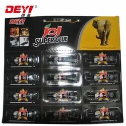 12pcs 3g Super Glue 15-20 sec durcissement rapide Adhésif haute résistance pour une utilisation multi-industrie