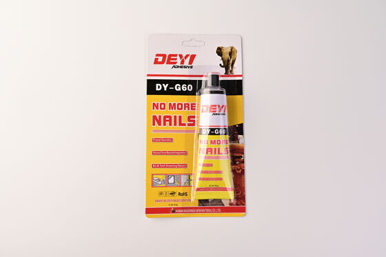 No More Nails Glue Adhésif polyvalent sans ongles compatible avec une large gamme de substrats, y compris les métaux et les plastiques